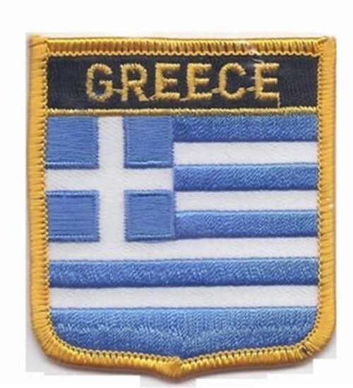 Greece Shield Patch